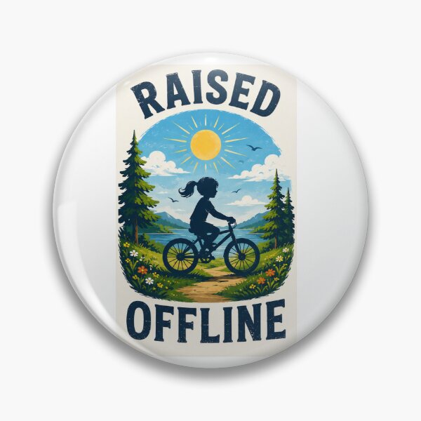 Item preview, Raised Offline | Retro Childhood Bicycle Adventure designed and sold by alexcorporation.