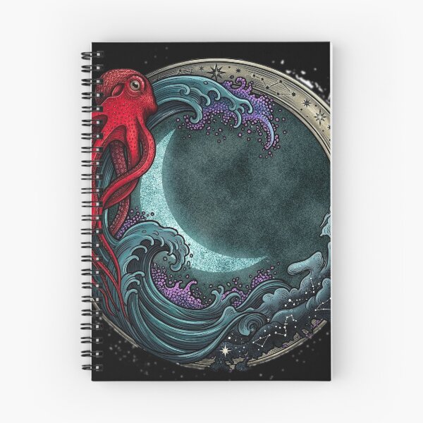 Item preview, Octopus guardian of the moon designed and sold by edgarbelsol.
