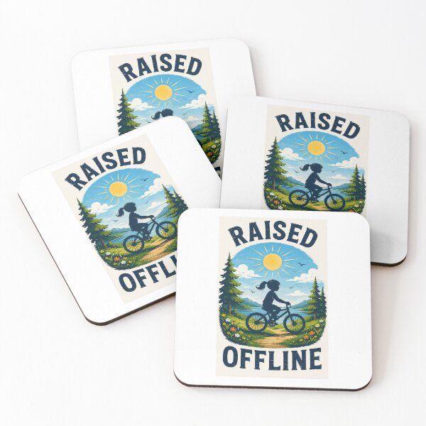 Item preview, Raised Offline | Retro Childhood Bicycle Adventure designed and sold by alexcorporation.