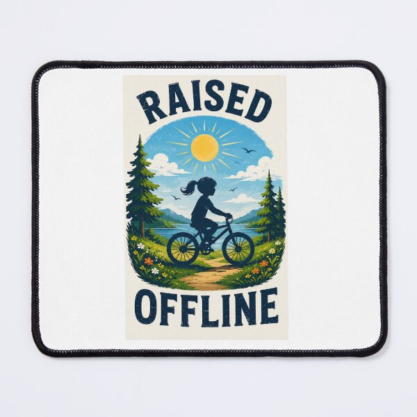 Item preview, Raised Offline | Retro Childhood Bicycle Adventure designed and sold by alexcorporation.