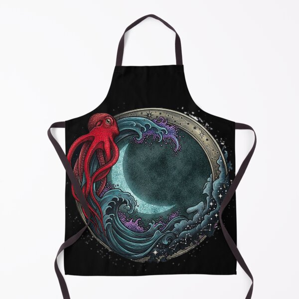Item preview, Octopus guardian of the moon designed and sold by edgarbelsol.