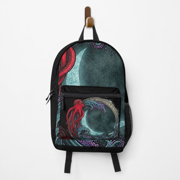 Item preview, Octopus guardian of the moon designed and sold by edgarbelsol.
