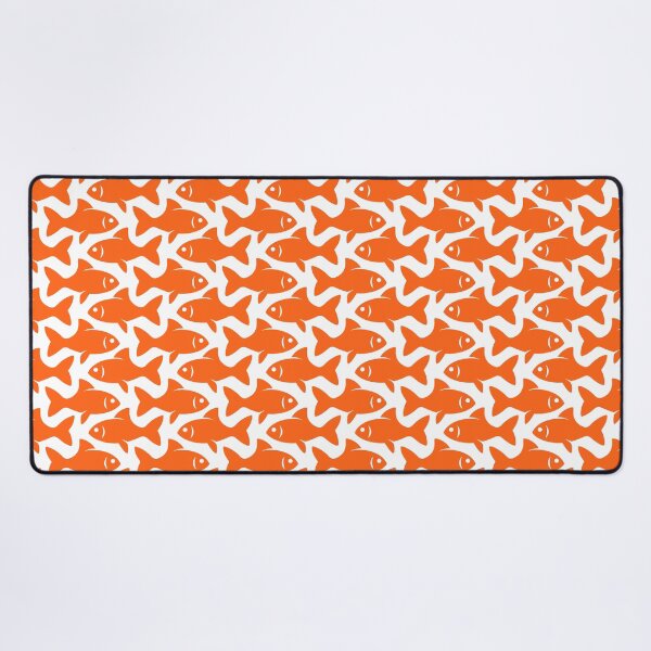 Item preview, Fish Pattern (orange on white) designed and sold by JMParadis.
