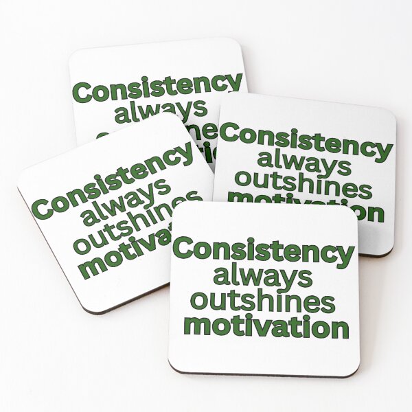 Item preview, Consistency always outshines motivation-discipline quote designed and sold by HustlersShop77.