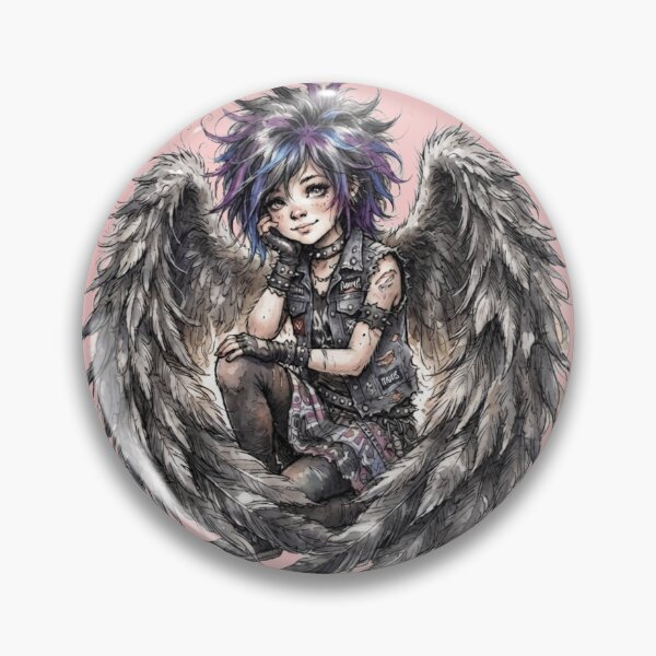 Item preview, Punk Angel No Rules Streetwear designed and sold by BreezifyDesignStudio.