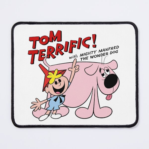Item preview, Tom Terrific and Mighty Manfred the Wonder Dog Vintage Cartoon designed and sold by Deviant Logic Design.