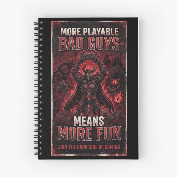 Item preview, More Playable Bad Guys Means More Fun designed and sold by Villain Vault.