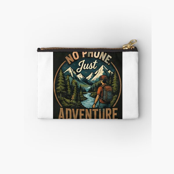 Item preview, No Phone Just Adventure | Hiking & Outdoor Life designed and sold by alexcorporation.