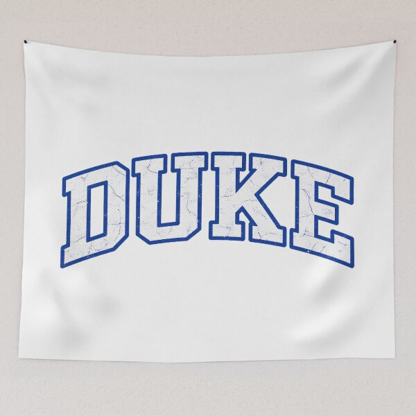 Item preview, Duke University Vintage Collegiate Distressed Arched Graphic Tee designed and sold by TM DESIGNS AND MORE.