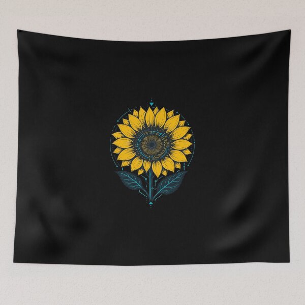 Item preview, Digital Sunflower  designed and sold by pikeprints.