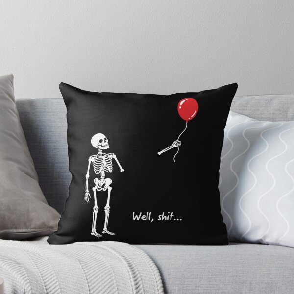 Item preview, Well Skeleton Holding Balloon Gothic Halloween 2 designed and sold by KodiakMillyy.