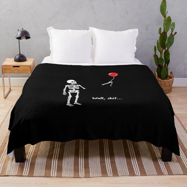 Item preview, Well Skeleton Holding Balloon Gothic Halloween 2 designed and sold by KodiakMillyy.