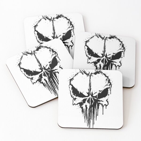 Item preview, Grunge Dripping Skull Graphic designed and sold by Foryoubroshirt.