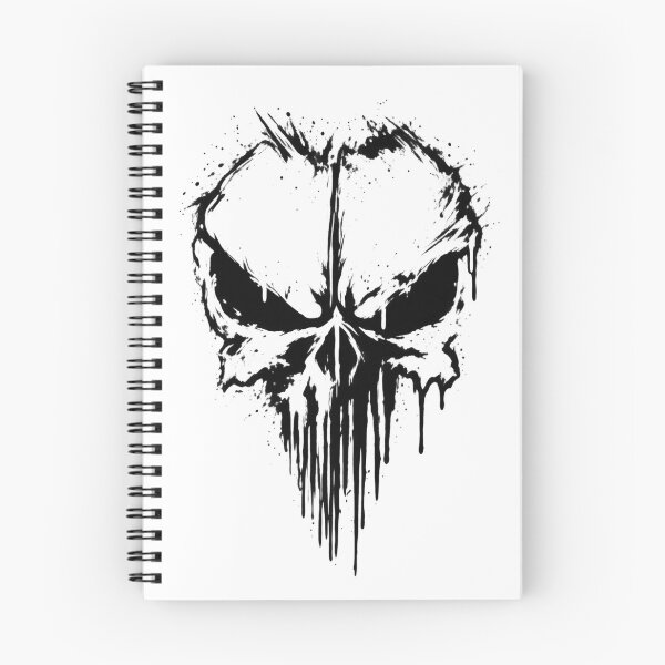 Item preview, Grunge Dripping Skull Graphic designed and sold by Foryoubroshirt.