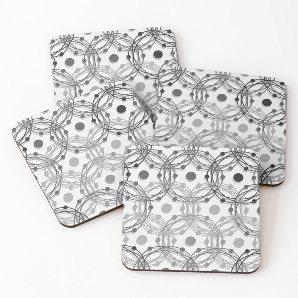 Item preview, Orbital Connections Monochrome designed and sold by TexSta.