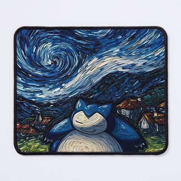 Item preview, Sleeping Blue Monster Under The Stars designed and sold by Mystic & Celestial Art.