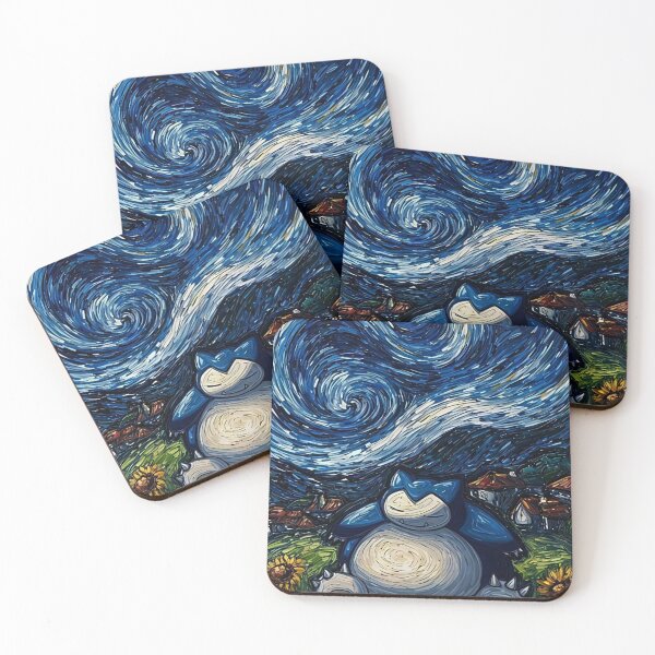 Item preview, Sleeping Blue Monster Under The Stars designed and sold by Mystic & Celestial Art.