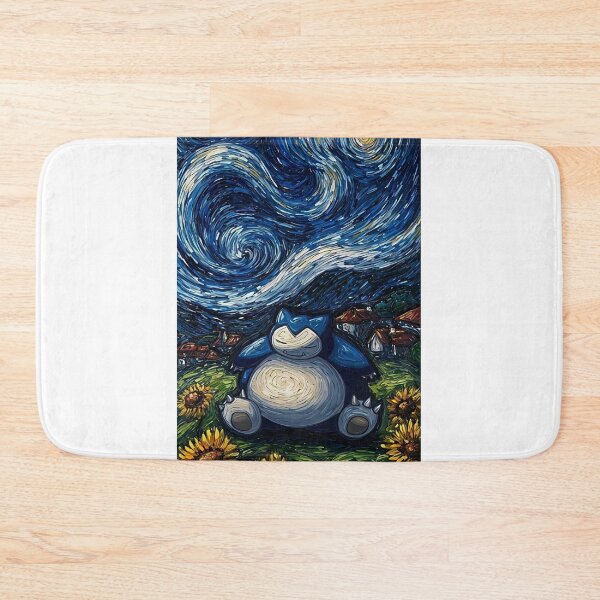 Item preview, Sleeping Blue Monster Under The Stars designed and sold by Mystic & Celestial Art.