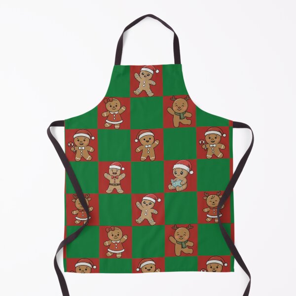 Item preview, Cute Kawaii Gingerbread Family Christmas Checkerboard designed and sold by Uniquely Yours.
