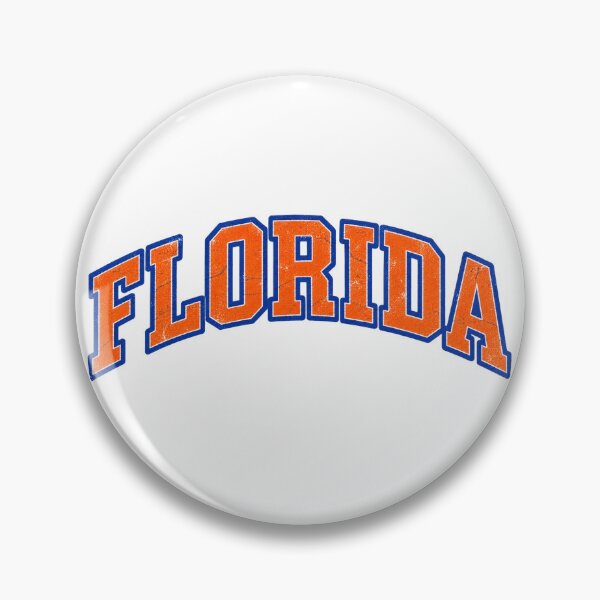 Item preview, Florida Vintage Collegiate Distressed Arched Varsity Graphic Tee designed and sold by TM DESIGNS AND MORE.