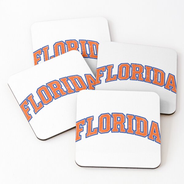 Item preview, Florida Vintage Collegiate Distressed Arched Varsity Graphic Tee designed and sold by TM DESIGNS AND MORE.