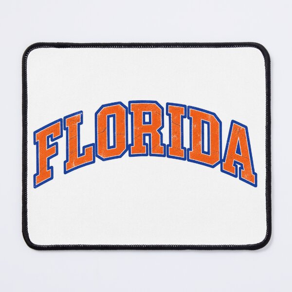 Item preview, Florida Vintage Collegiate Distressed Arched Varsity Graphic Tee designed and sold by TM DESIGNS AND MORE.