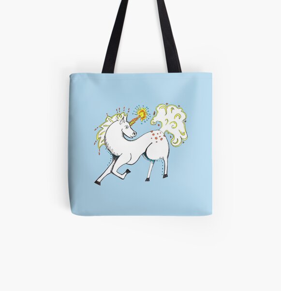 Magical Unicorn All Over Print Tote Bag