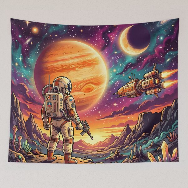 Item preview, Cosmic Space Explorer designed and sold by Herodestroyer.