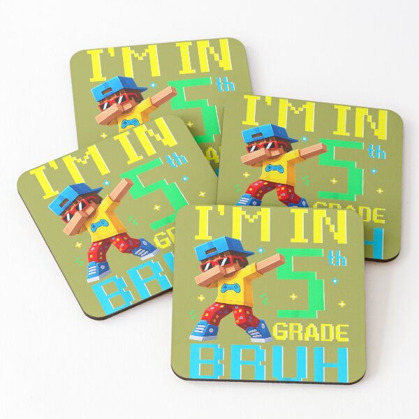 Item preview, Bruh I'm in 5th Grade Gamer First Day of School Gaming Kids designed and sold by melodycook.