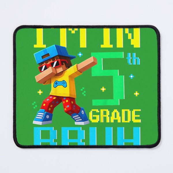 Item preview, Bruh I'm in 5th Grade Gamer First Day of School Gaming Kids designed and sold by melodycook.