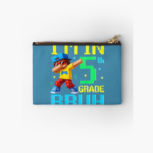 Item preview, Bruh I'm in 5th Grade Gamer First Day of School Gaming Kids designed and sold by melodycook.