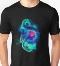 Snake background colorful Unisex T-Shirt