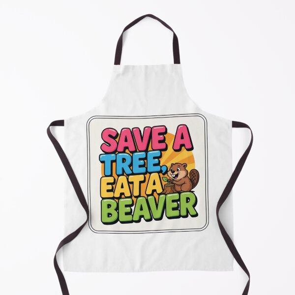Item preview, Save A Tree, Eat A Beaver designed and sold by Peter Stawicki.