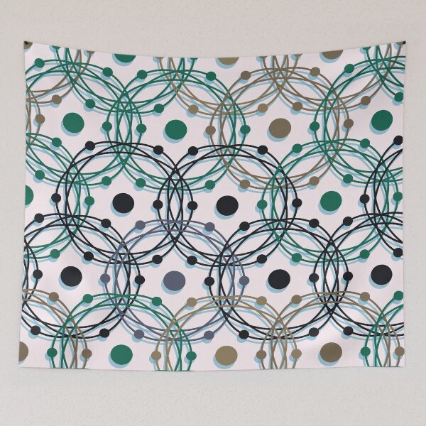Item preview, Orbital Connections Forest Mix designed and sold by TexSta.