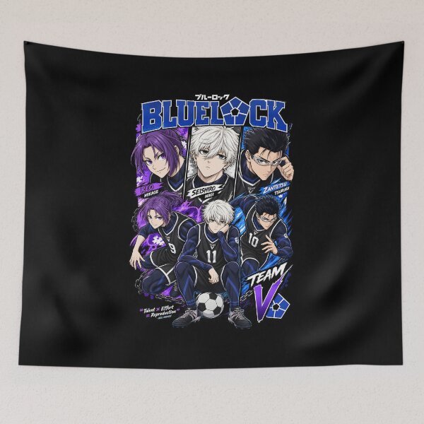 Item preview, Blue Lock - Team V Characters designed and sold by ning-lucky.
