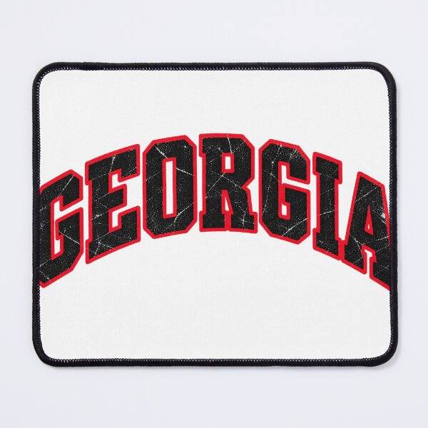 Item preview, Georgia Vintage Collegiate Distressed Arched Varsity Graphic Tee designed and sold by TM DESIGNS AND MORE.