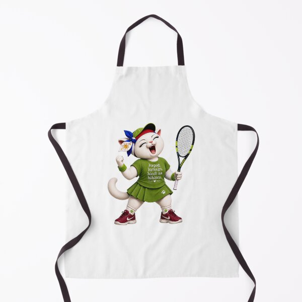 Item preview, Tennis player cat designed and sold by SHARAMDARA.