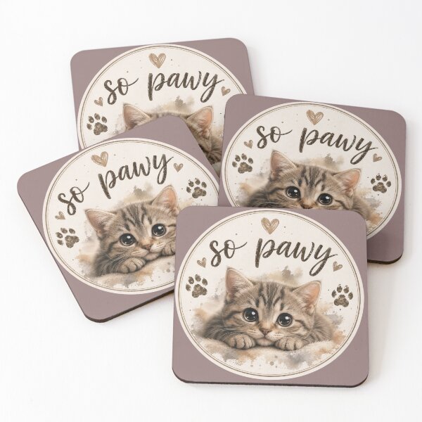 Item preview, So Pawy Sad Puppy | Cute Puppy Lover Digital Art | Adorable Cat Illustration | Pet Lover Printable | Dog Mom Gift | Puppy Sticker Design designed and sold by Ginastle26.