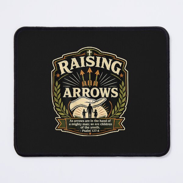 Item preview, Christian Fathers Day Psalm 127 4 Raising Arrows Heritage designed and sold by FrankIsabel.
