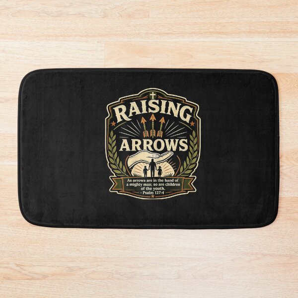 Item preview, Christian Fathers Day Psalm 127 4 Raising Arrows Heritage designed and sold by FrankIsabel.