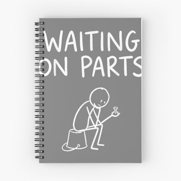 Item preview, Waiting On Parts Funny Mechanic Handyman Humor designed and sold by mjohnson9.