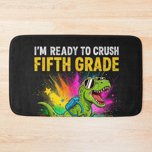 Item preview, 5th Grade Fifth Grade Dinosaur Back to School First Day Boys designed and sold by CriseldaBruning.