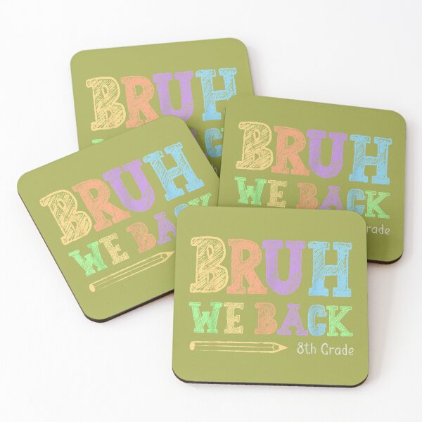 Item preview, Bruh We Back 8th Grade First Day Back to School Teachers designed and sold by melodycook.