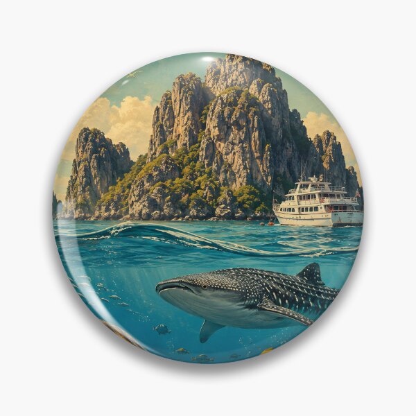 Item preview, RICHELIEU ROCK – Vintage Travel Poster designed and sold by Spirit of Siam.