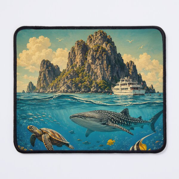Item preview, RICHELIEU ROCK – Vintage Travel Poster designed and sold by Spirit of Siam.