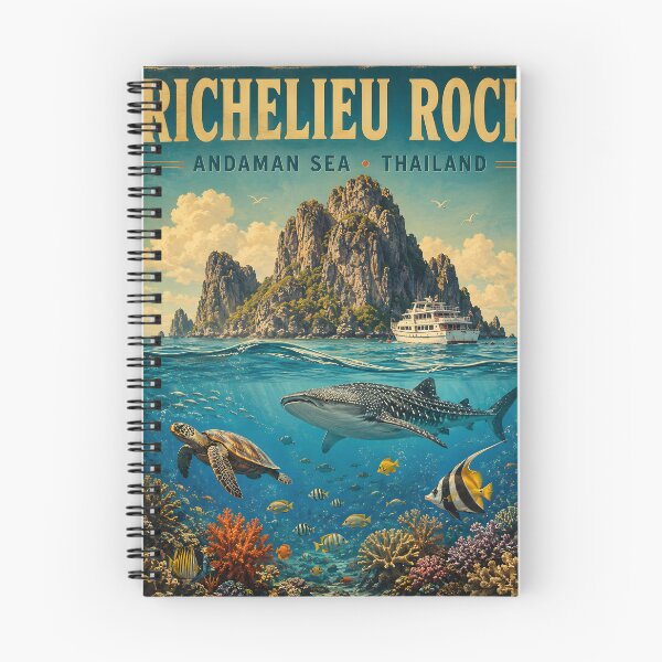 Item preview, RICHELIEU ROCK – Vintage Travel Poster designed and sold by Spirit of Siam.