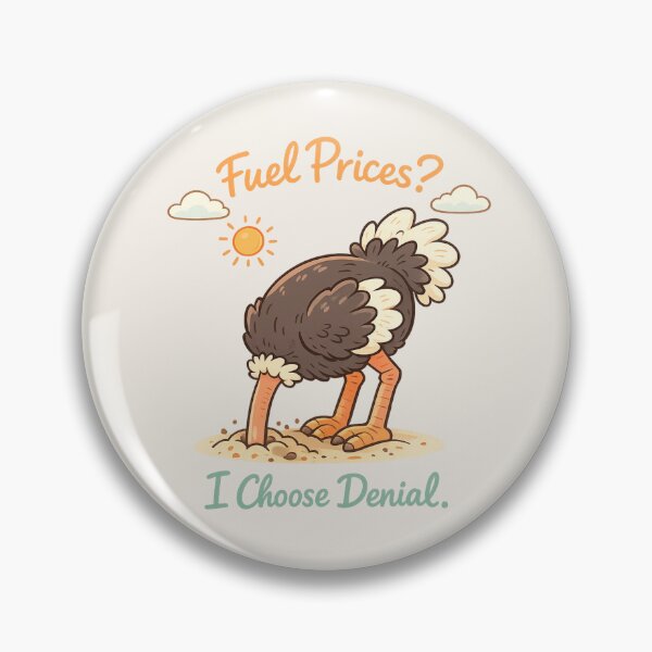Item preview, Cute Ostrich Denial Meme | Kawaii Fuel Prices Humor Pastel Cartoon Animal designed and sold by Moons Studio.