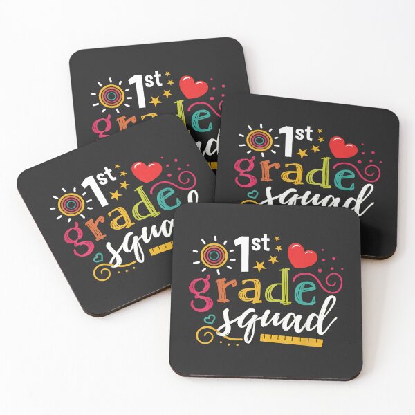 Item preview, 1st First Grade Squad Student Teacher Gift Back to School_2 designed and sold by CriseldaBruning.