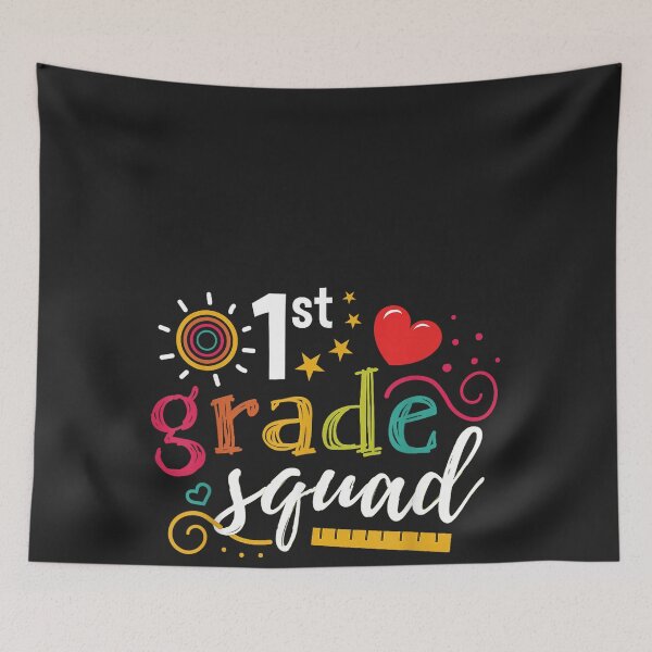 Item preview, 1st First Grade Squad Student Teacher Gift Back to School_2 designed and sold by CriseldaBruning.