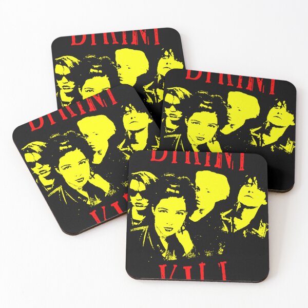 Item preview, Yellow Silhouette Punk Rock With Red Typography designed and sold by lauradumitriu.